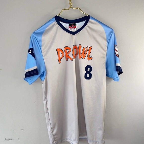 Prowl Men's Blue and Gray Jersey - Picture 3 of 12